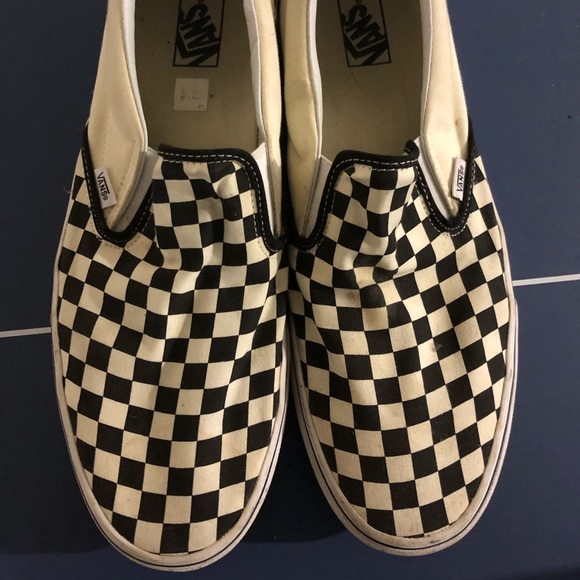 white vans size 15